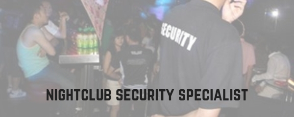 nightclub security specialist